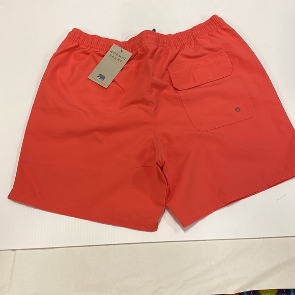 THE NORMAL BRAND mesh lined swim trunks in the color Sunshine. NWT. Size Small. - Picture 5 of 9